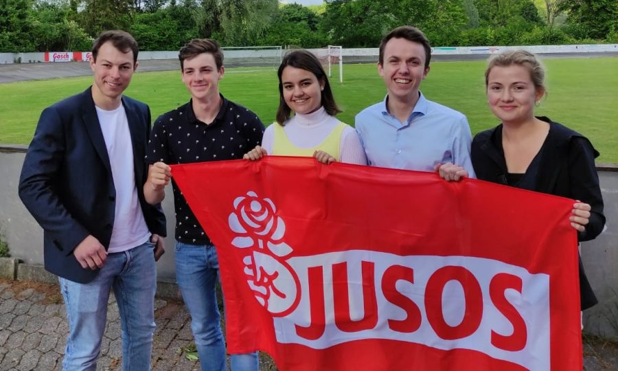 Von links nach rechts: Alexander Loran, Ben Cloke, Soraya Rahn, Moritz Casper Beel, Pia Bötjer